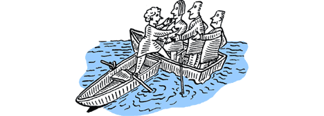 two boats