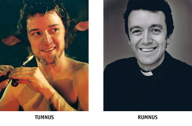 mr tumnus and andrew rumsey