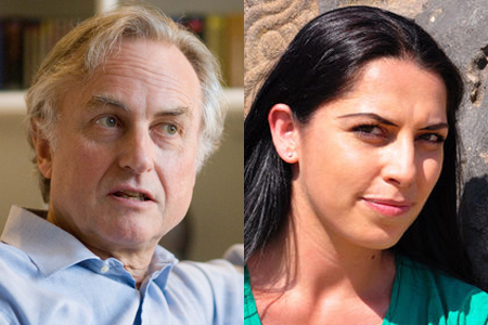 Richard Dawkins and Francesca Stavrakopoulou