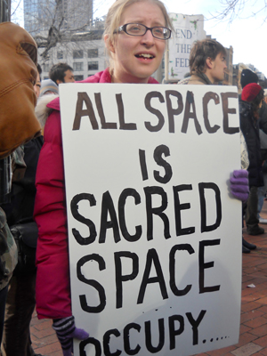 sacred space banner
