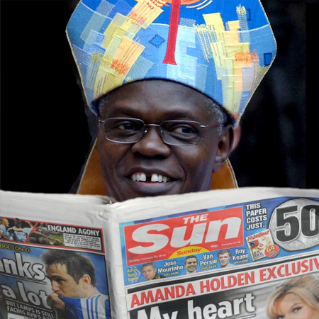 sentamu and the sun on sunday