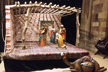 Nativity scene in Lichfield