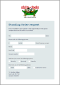 standing order form