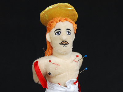 st sebastian pin cushion