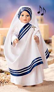 mother teresa singing doll