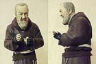 padre pio electric statue