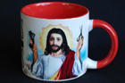 jesus shaves mug