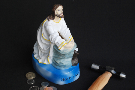 jesus piggy bank