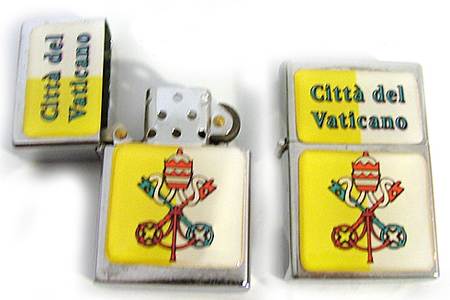 vatican city lighter