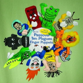 ten plagues finger puppets