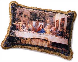 Last supper pillow