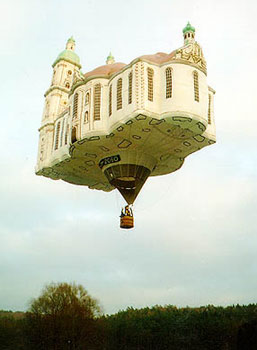 7. Flying cathedral