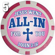 Jesus poker chips