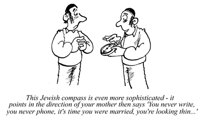 jewish compass cartoon by taffy