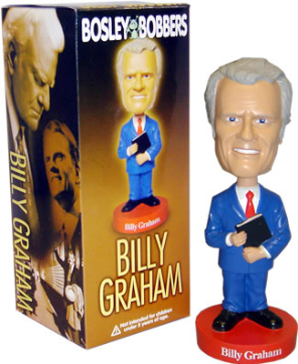 billy graham bobblehead doll