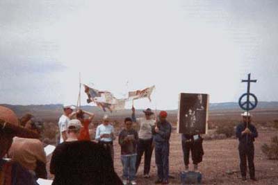 Nuclear Stations of the Cross, Highway 95, Nevada