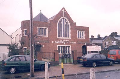 New Park Hall Evangelical Church, Barking, Essex