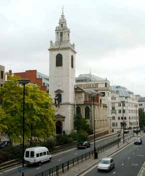 St James Garlickhythe, London