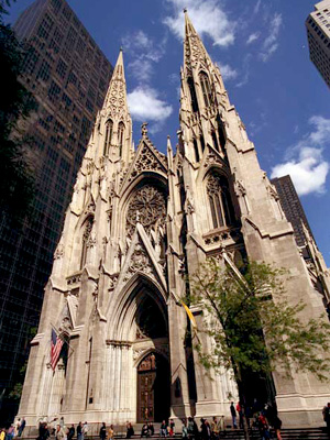 St Patrick's Cathedral, Manhattan, New York, USA