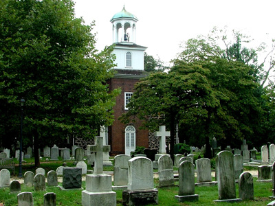 Old Swedes Church, Wilmington, Delaware, USA