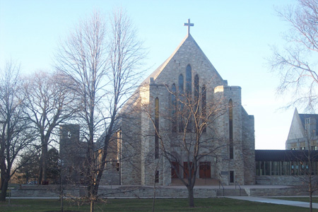 Boe Memorial Chapel, St Olaf College, Northfield, Minnesota, USA