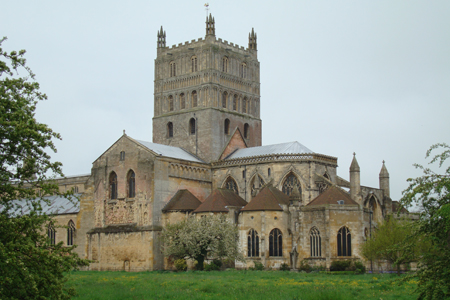 Tewkesbury Abbey, Tewkesbury, Gloucestershire, England