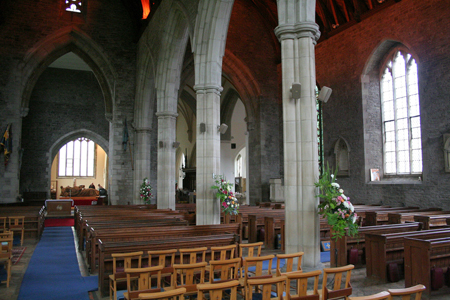 St Mary's Priory, Abergavenny, Wales