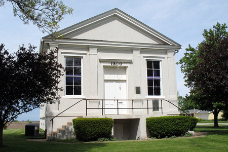 Jenny Lind Chapel, Andover, Illinois, USA