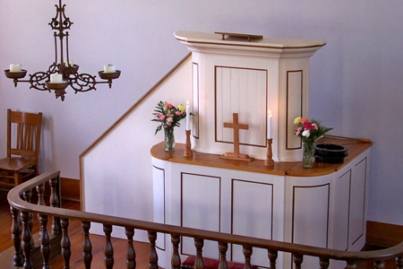 Jenny Lind Chapel, Andover, Illinois, USA