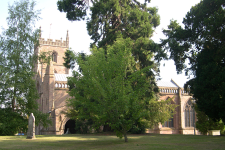 The Priory Church of St Peter and St Paul, Leominster, England