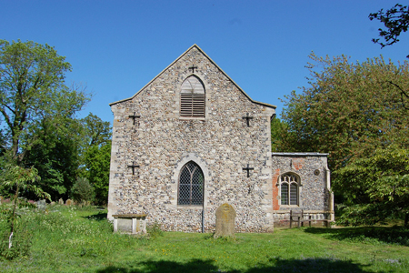 All Saints, Saxtead, Suffolk, England