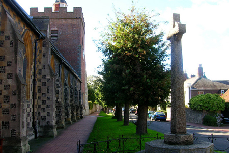 Southover Church, Lewes, East Sussex, England