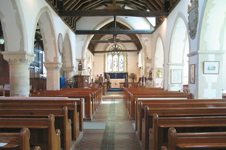 St Mary the Blessed Virgin, Woodnesborough, near Sandwich, Kent, England