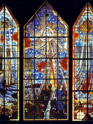 Holy Trinity Cathedral, Auckland (Window)