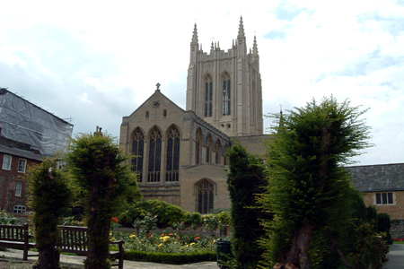 St Edmundsbury Cathedral, Bury St Edmunds, Suffolk, England