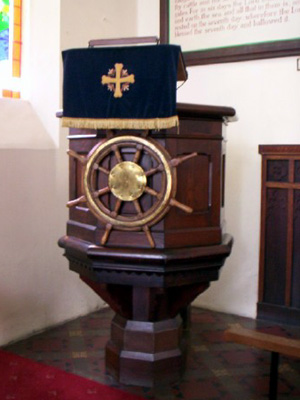 Mariners' Chapel, Gloucester (Pulpit)