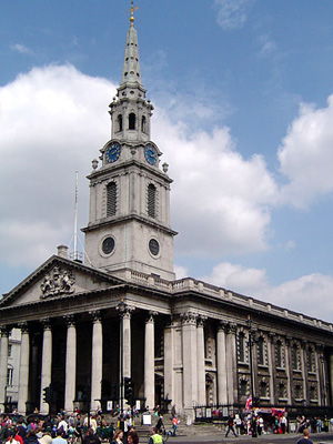 St Martin in Fields, London (Exterior)