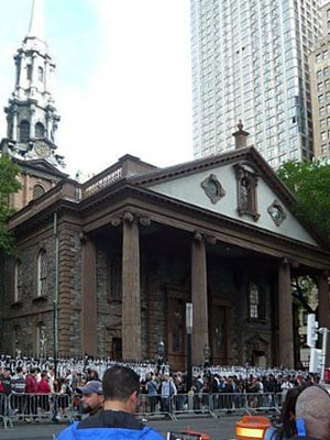 St Paul Chapel New York