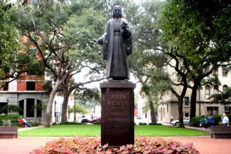 St John's, Savannah, GA (Statue)