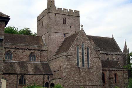 Brecon Cathedral, Wales (Exterior)