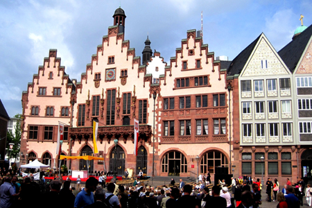 Corpus Christi celebration, Frankfurt (City Hall)