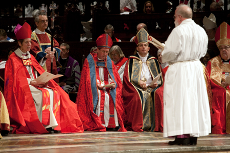 The consecrating bishops