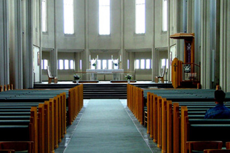 Hallgrimskirkja, Reykjavik, Iceland (Interior)