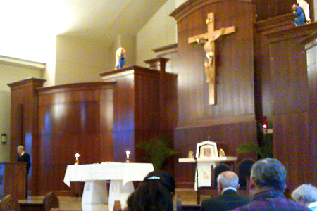 St Michael the Archangel, Auburn, AL (Interior)