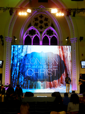 Kensington Temple, London (Stage)