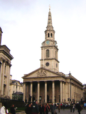 St Martin-in-the-Fields, London