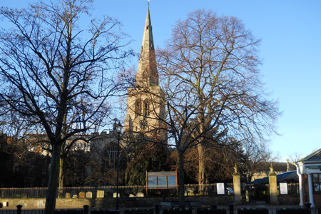 St Paul's, Bedford (Exterior)