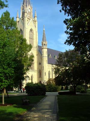 Basilica of the Sacred Heart, Notre Dame, IN (Exterior)