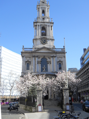 St Mary le Strand, London (Exterior)