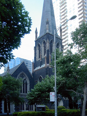Wesley Uniting, Melbourne (Exterior)